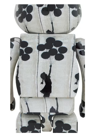 Bearbrick Flying Balloons Girl 1000% – shoegamemanila