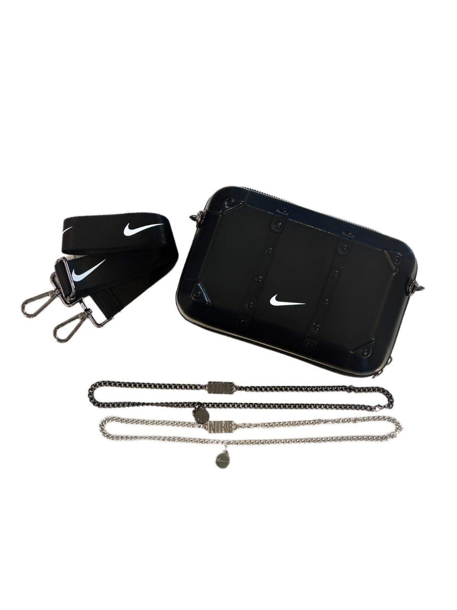 Nike Trunk Black Sling Bag Black – shoegamemanila