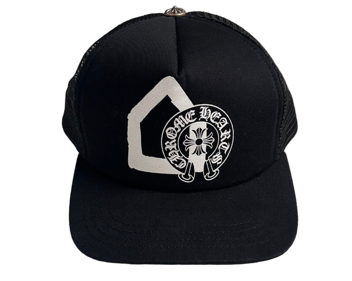 Chrome Hearts x Dover Street Market Ginza Trucker Hat Black