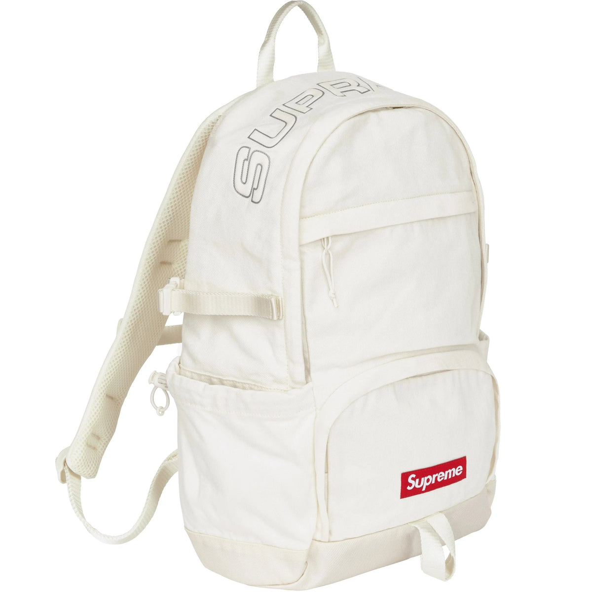 Supreme Denim Backpack White – shoegamemanila
