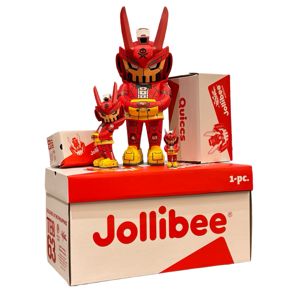 Jollibee x Quiccs JolliTEQ Special Edition TEQ63 Set (Signed