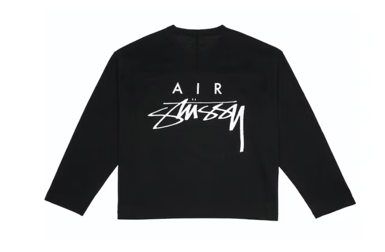 Nike x Stussy M ブラック Nike x Stussy Wash Crew Fleece - Black (SS23) Size Medium