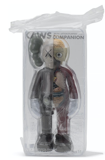 KAWS COMPANION OPEN EDITION FLAYED ブラウン KAWS Companion Open Edition Vinyl Figure Brown - US