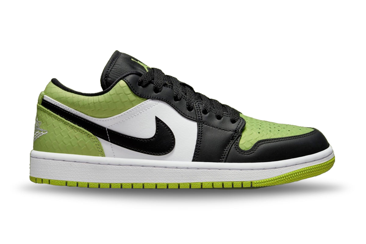 シューズ(男性用) Nike Air Jordan1 LowBlack Crocodile Skin Nike Air Jordan 1 Low Golf Black Crocodile Skin Men 11.5US