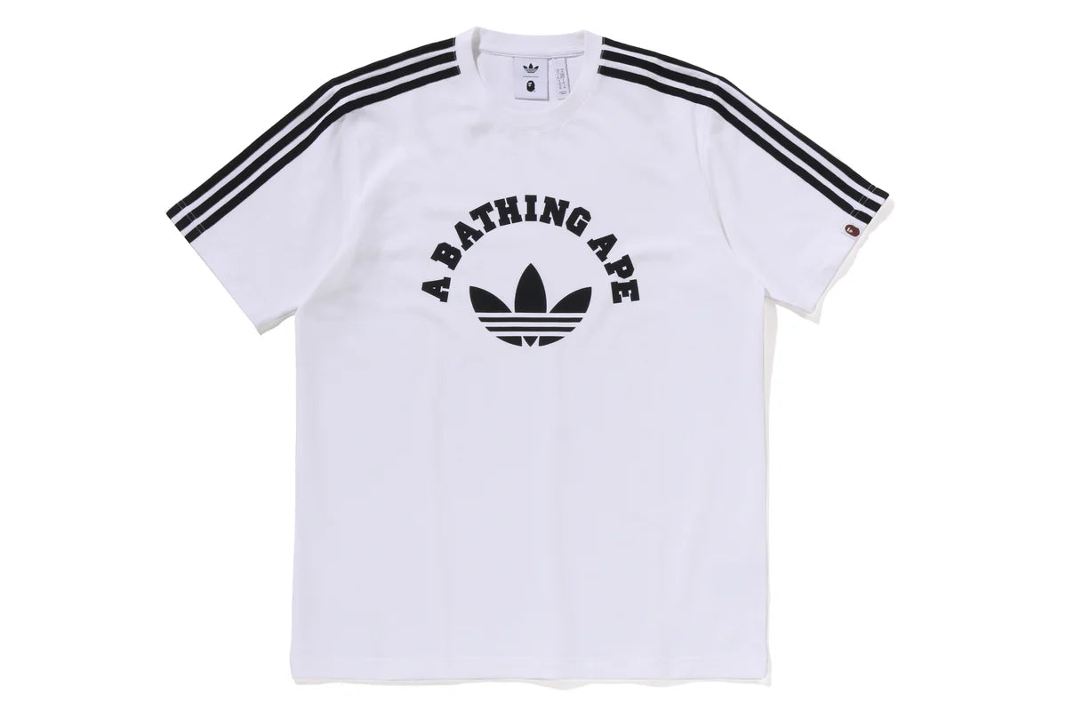 Bape x Adidas Short Sleeve Tee White