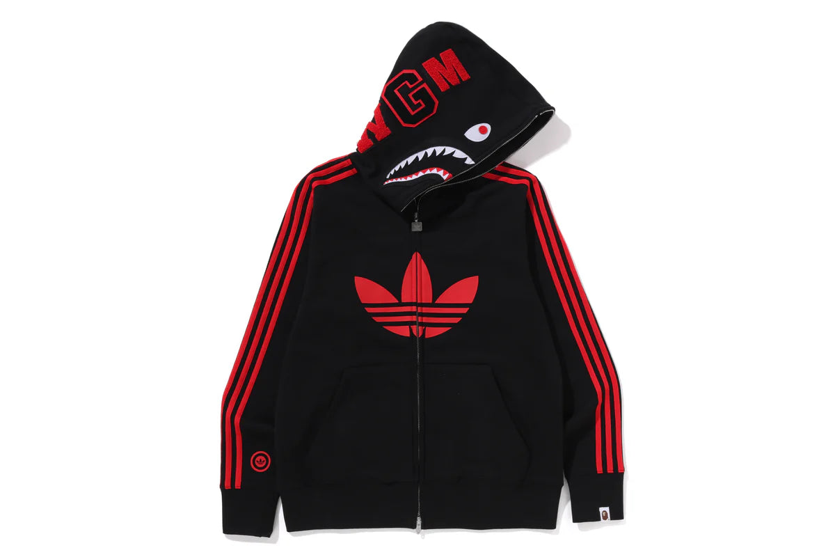 Bape x Adidas - Shark Full Zip Hoodie – shoegamemanila Bape x Adidas - Shark Full Zip Hoodie – shoegamemanila