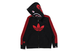 Bape x Adidas - Shark Full Zip Hoodie
