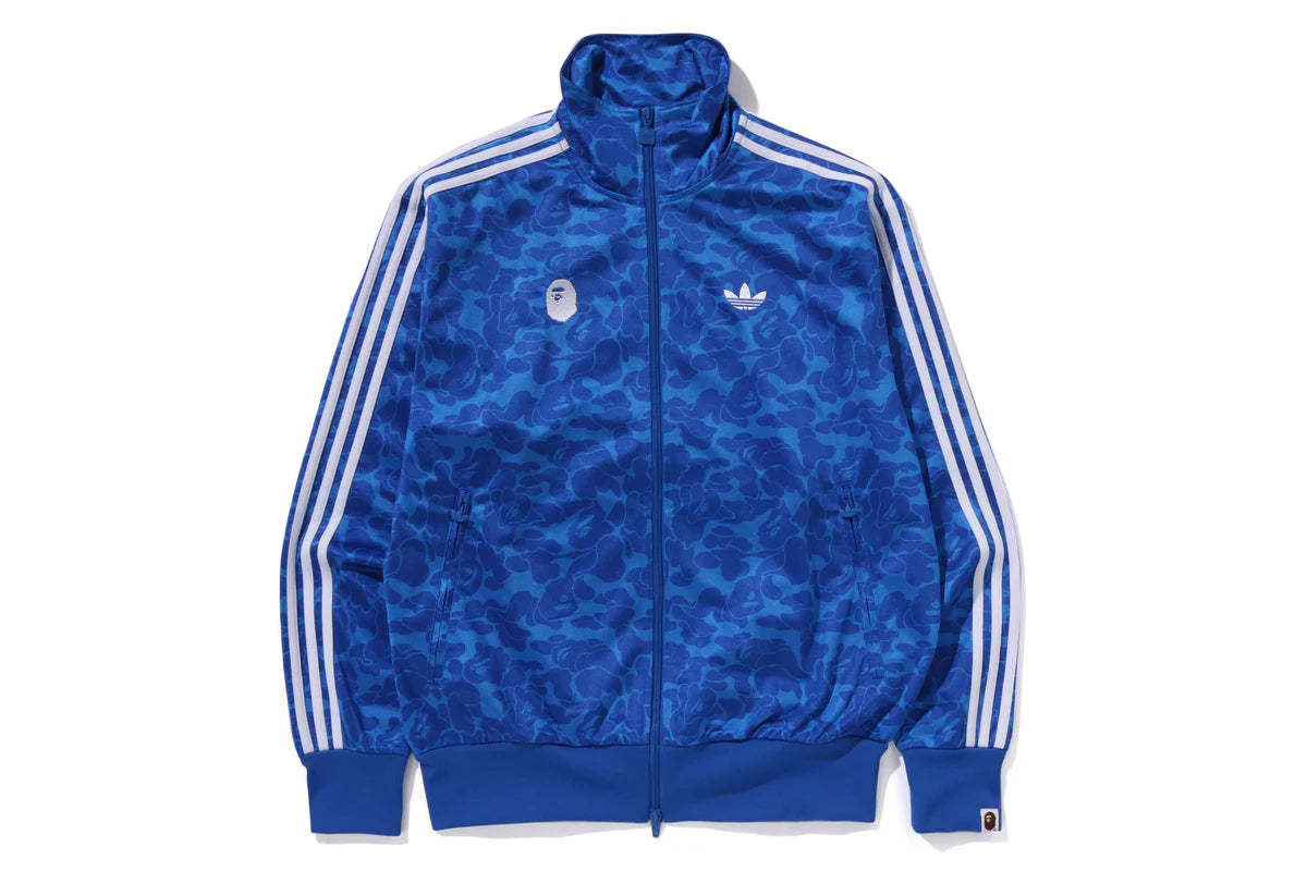 Bape x Adidas - Firebird Track Top Blue