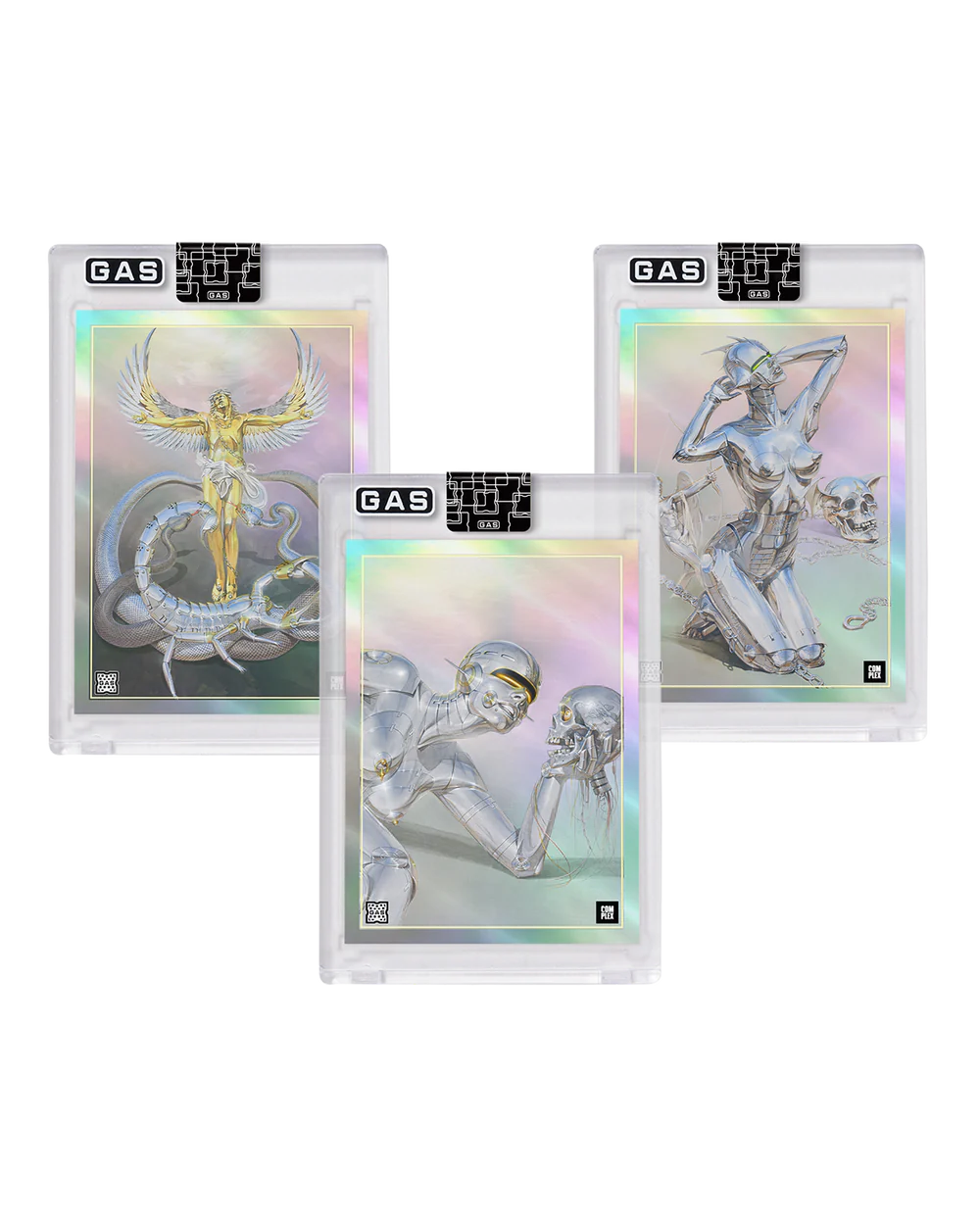 Hajime Sorayama x Complex x GAS Foil Trading Cards Set (Limited Hajime Sorayama x Complex x GAS Foil Trading Cards Set (Limited
