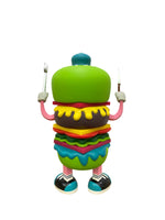 Load image into Gallery viewer, The Burgy (Green) by Christian Tamondong x Secret Fresh Gallery x ToyQube
