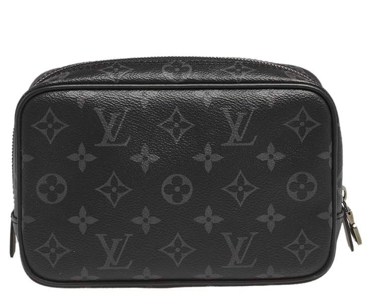 Louis Vuitton Monogram Eclipse Canvas Toiletry Pouch PM (Pre-owned)