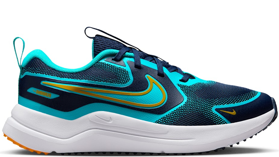 Nike Cosmic Runner Midnight Navy Dusty Cactus White Orange Peel (GS)