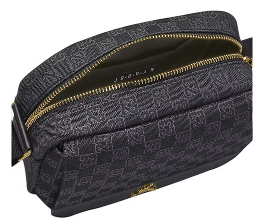 Jordan Monogram Crossbody Black – shoegamemanila