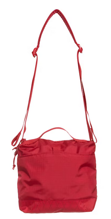 Supreme Logo Shoulder Bag Red x-pac