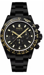 Load image into Gallery viewer, BAPE Type 4 BAPEX Watch Black/Gold
