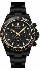 BAPE Type 4 BAPEX Watch Black/Gold