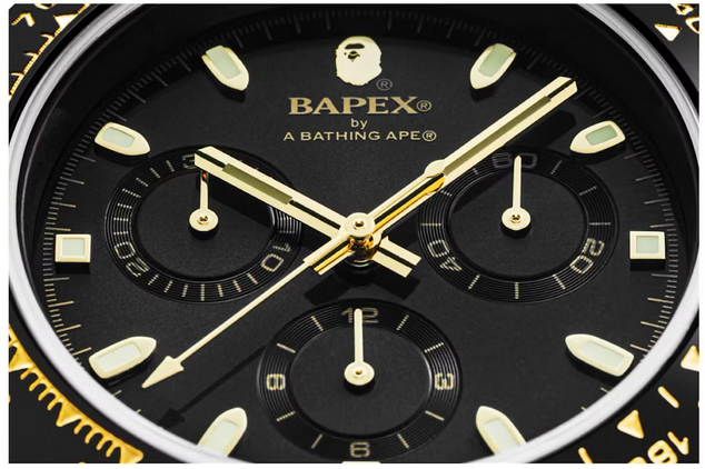 BAPE Type 4 BAPEX Watch Black/Gold