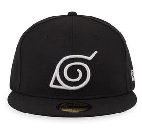 Naruto Konoha Hidden Leaf Village New Era 59Fifty Fitted Cap