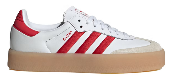 adidas Sambae White Better Scarlet Gum