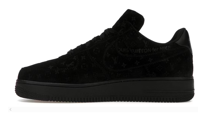 Louis Vuitton Nike Air Force 1 Low By Virgil Abloh Black