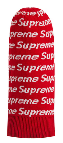 Supreme New Era Repeat Balaclava Red