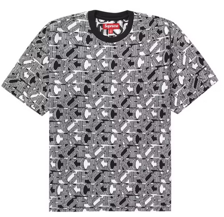 Supreme Fuck Intarsia S/S Top Black