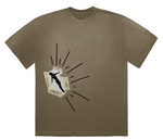 Load image into Gallery viewer, Travis Scott Highest In The Room Dive T Shirt Olive
