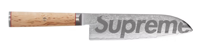 Supreme Miyabi Birchwood Santoku 7" Knife Birchwood