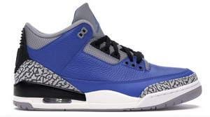 Jordan 3 Retro Varsity Royal Cement