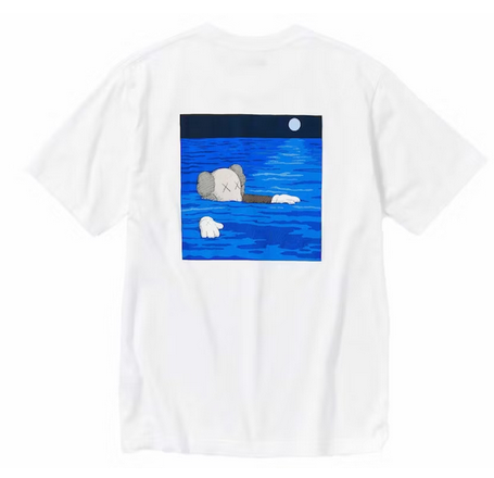 KAWS x Uniqlo UT Short Sleeve Artbook Cover T-shirt White