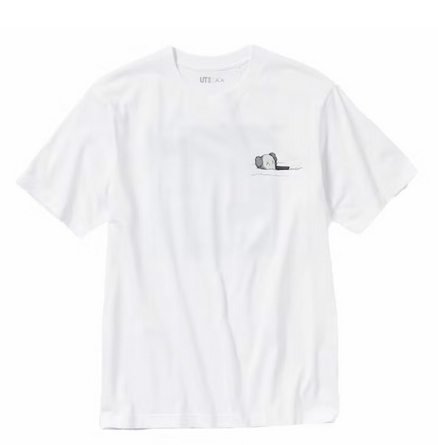 KAWS x Uniqlo UT Short Sleeve Artbook Cover T-shirt White