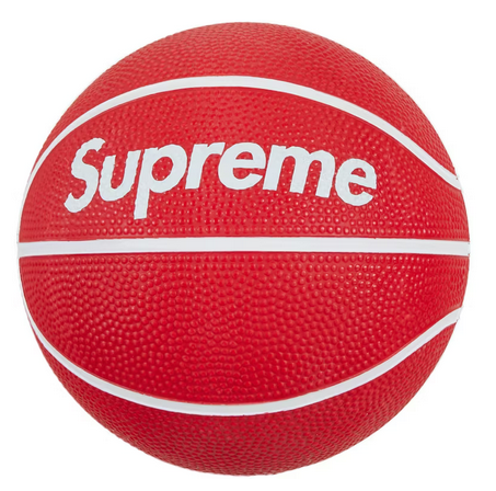 Supreme Spalding Mini Basketball Hoop Red