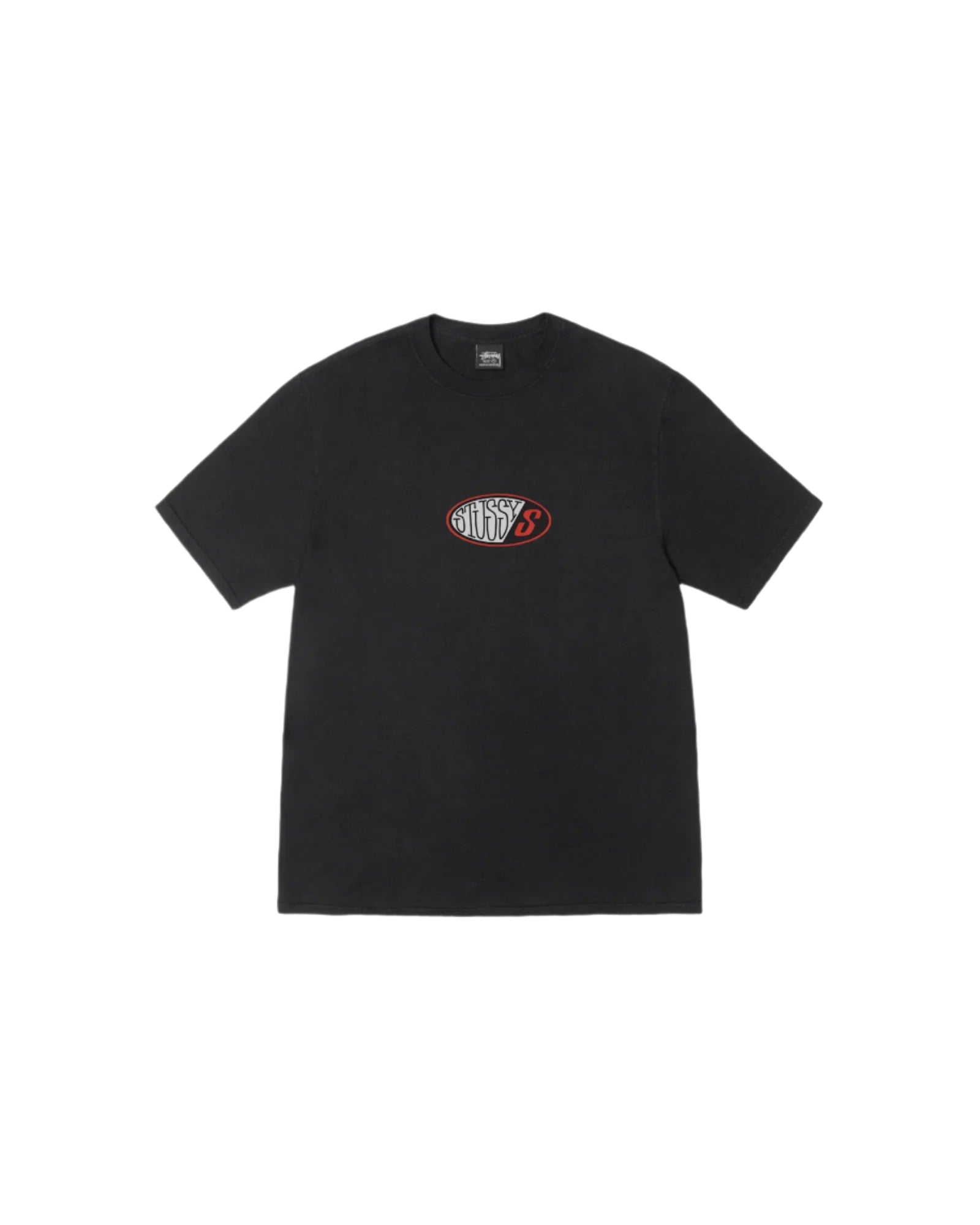 Stussy Pitstop Tee Pigment Dyed Black – shoegamemanila Stussy Pitstop Tee Pigment Dyed Black – shoegamemanila
