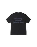 Load image into Gallery viewer, Stussy California Grown Tee Black Pigment Dyed
