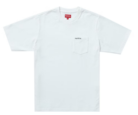 Supreme S/S Pocket Tee (SS22) White