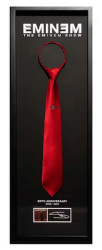 Load image into Gallery viewer, Eminem The Enimem Show Framed Shady Red Tie (Signed) Ed. 150
