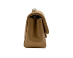 Load image into Gallery viewer, CHANEL Mini Rectangle Classic Flap Lambskin Dark Beige (Like New)
