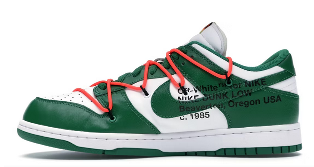 Dunk Low Off-White Pine Green