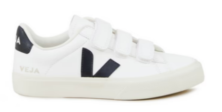 Veja Recife Low Chromefree Leather White Black (W)