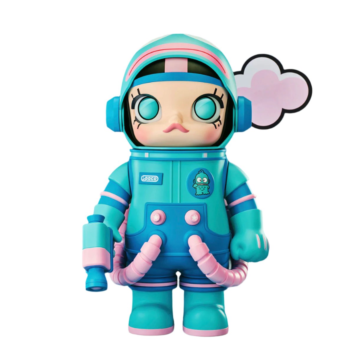 SECRET Pop Mart Mega Space Molly Sanrio Characters Series (Hangyodon) 400%