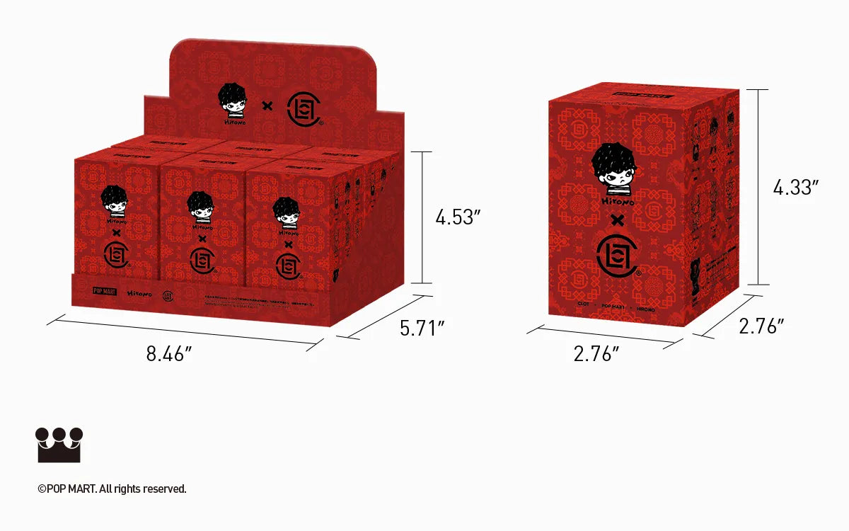 POPMART HIRONO × CLOT シリーズ POPMART HIRONO × CLOT シークレット