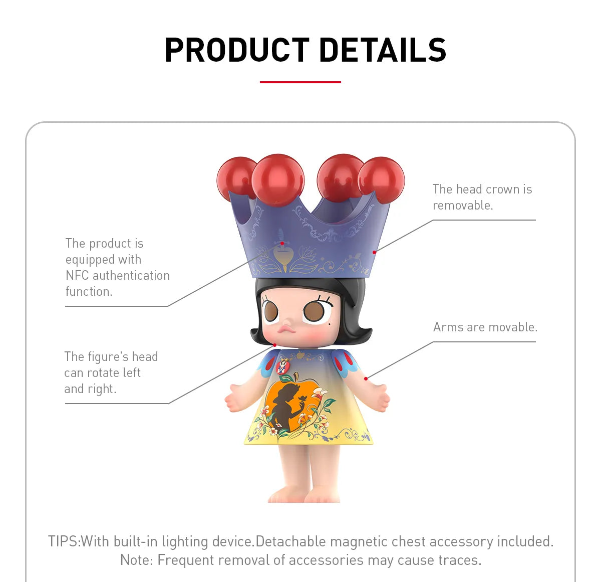 MEGA ROYAL MOLLY 400% Snow White