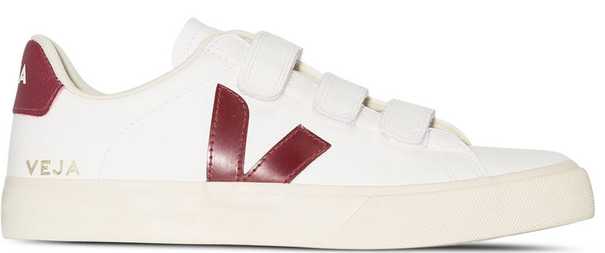 Veja recife logo chromefree extra white marsala (M)