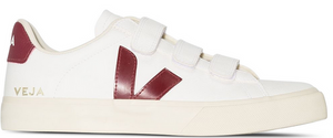 Veja recife logo chromefree extra white marsala (W)