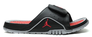 Jordan Hydro 4 Slide Black Fire Red