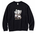 Load image into Gallery viewer, KAWS x Uniqlo Longsleeve Sweatshirt (US Sizing) Black
