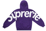 Load image into Gallery viewer, Supreme Big Logo Jacquard Hooded Sweatshirt Purple
