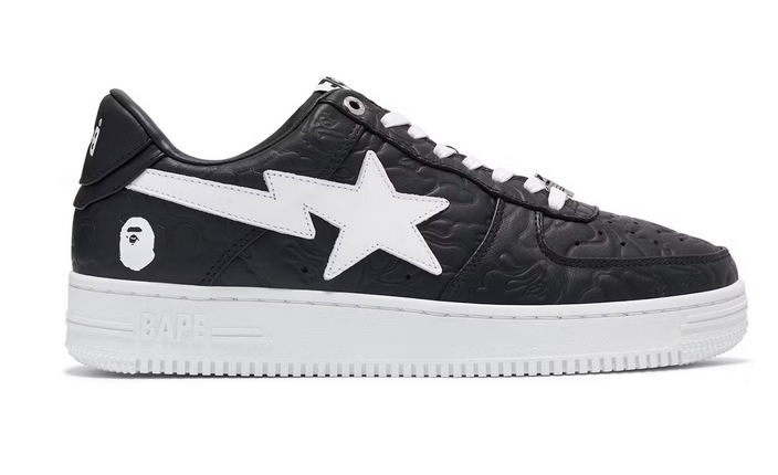 A Bathing Ape Bape Sta Low Line Camo Black