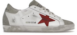 Load image into Gallery viewer, Golden Goose Super-Star White Grey Red (Women&#39;s)
