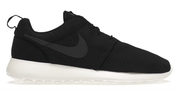 Nike roshe run full black clearance